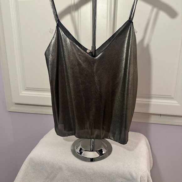 Unbranded Tops - Accessory‎ Institute Women's silver slip tank size L